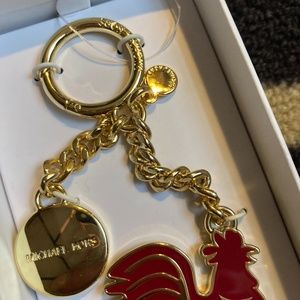 Michael Kors Year of the Rooster Keychain